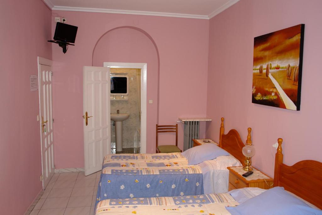 Hostal Dos Naciones Madrid Kamer foto